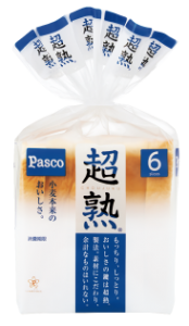 Pasco（パスコ）『超熟』イーストフード乳化剤不使用